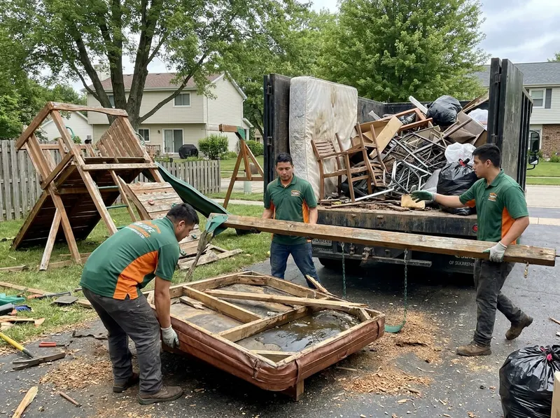 Hot Tub & Playset Removal in Warrenville, IL